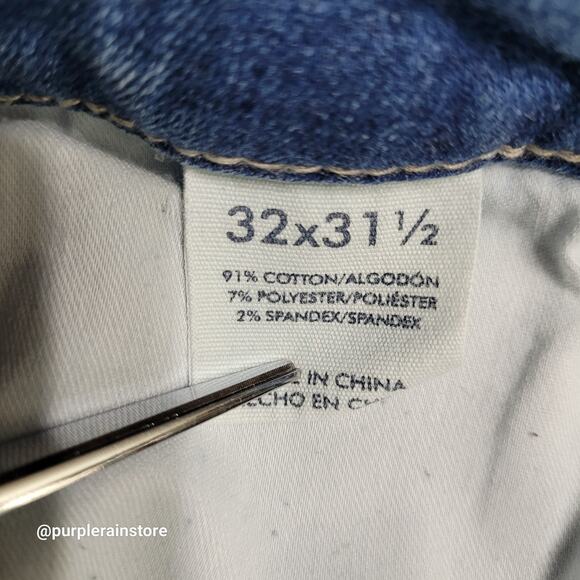 BKE Jeans Size 32 Gabby Curvy Fit Straight High Rise Tummy Control Raw Hem - Picture 6 of 12